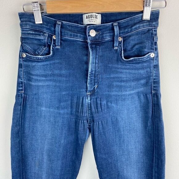 AGOLDE Sophie Mid-Rise Crop Jeans - Picture 5 of 9